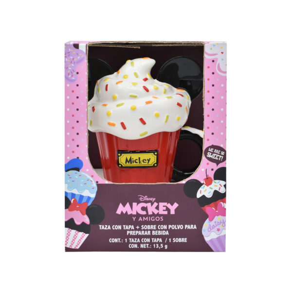 Taza 3D Cupcake Mickey